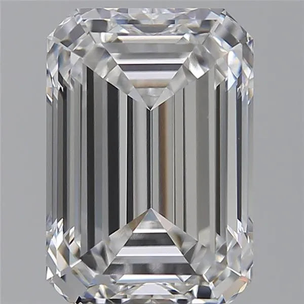 3.77ct emerald lab grown diamond (colour d, clarity vvs1, igi certified)