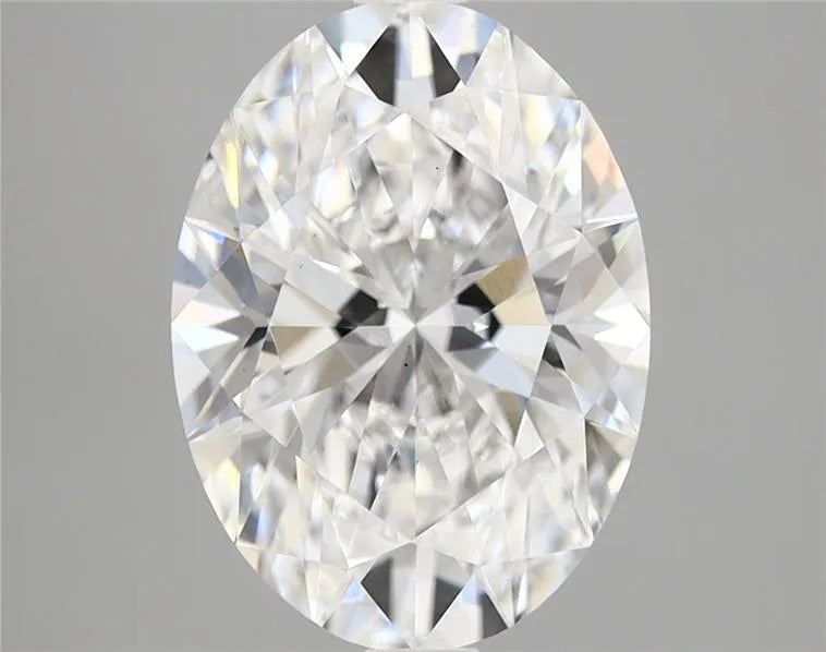 3.82ct oval lab grown diamond (colour e, clarity vs2, igi certified)