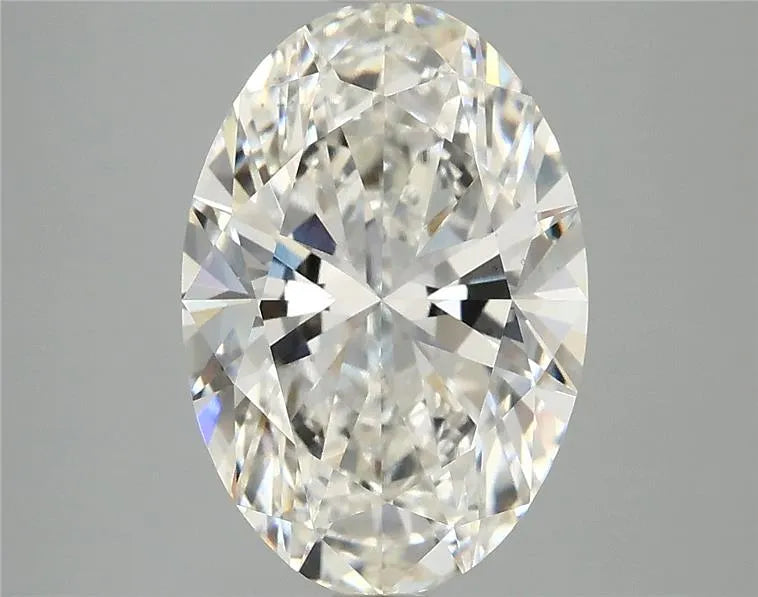 3.92ct oval lab grown diamond (colour g, clarity vs2, igi certified)