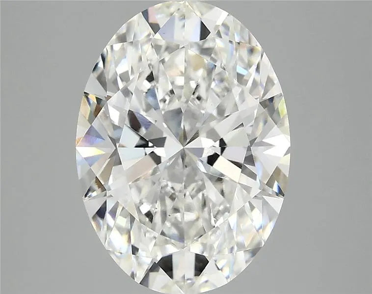 4.00ct oval lab grown diamond (colour f, clarity vs2, igi certified)