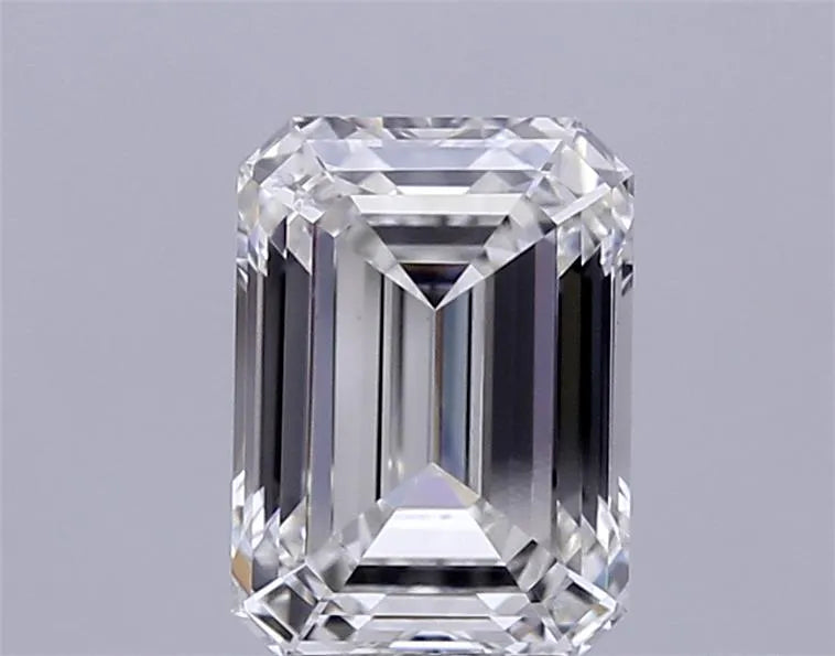 4.01ct Emerald Lab Grown Diamond (Colour F, Clarity VVS2, IGI Certified)