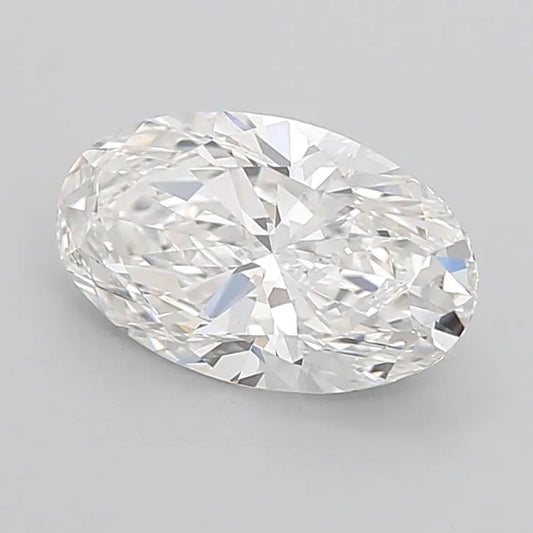 4.01ct Oval Lab Grown Diamond (Colour F, Clarity VVS2, IGI Certified)