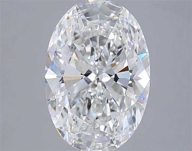 4.01ct Oval Lab Grown Diamond (Colour F, Clarity VVS2, IGI Certified)