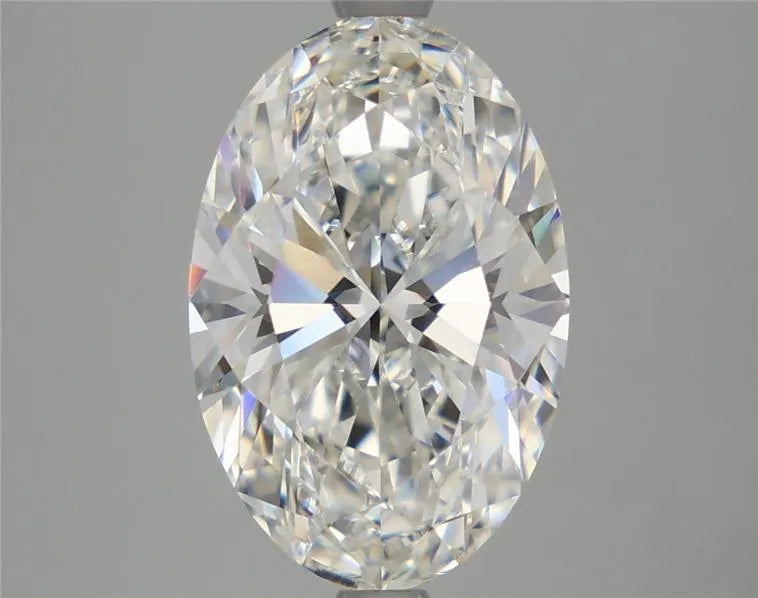 4.01ct Oval Lab Grown Diamond (Colour G, Clarity VVS2, IGI Certified)