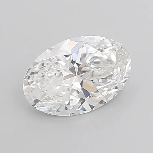 4.04ct Oval Lab Grown Diamond (Colour D, Clarity VVS2, IGI Certified)