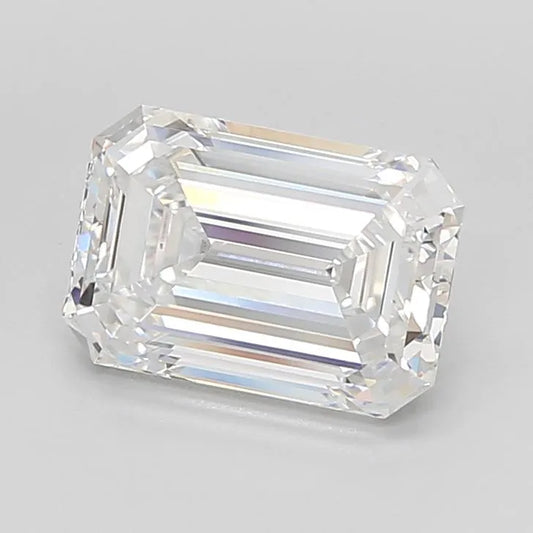 4.06ct Emerald Lab Grown Diamond (Colour E, Clarity VVS2, IGI Certified)