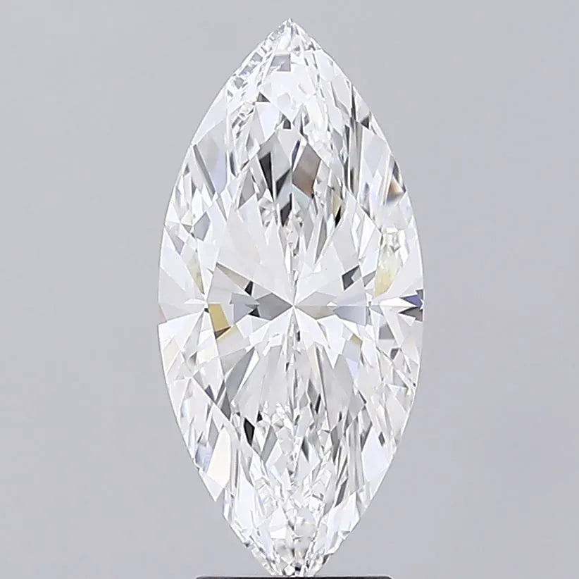 4.06ct Marquise Lab Grown Diamond (Colour F, Clarity VVS2, IGI Certified)