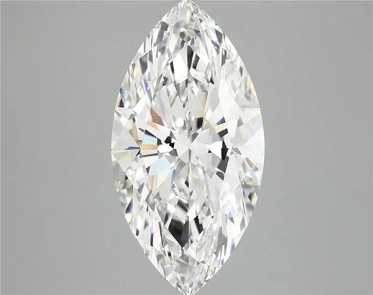 4.07ct marquise lab grown diamond (colour d, clarity vvs2, igi certified)