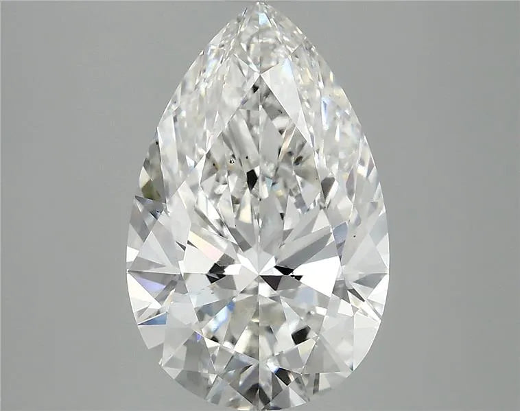 4.09ct Pear Lab Grown Diamond (Colour F, Clarity VS2, IGI Certified)