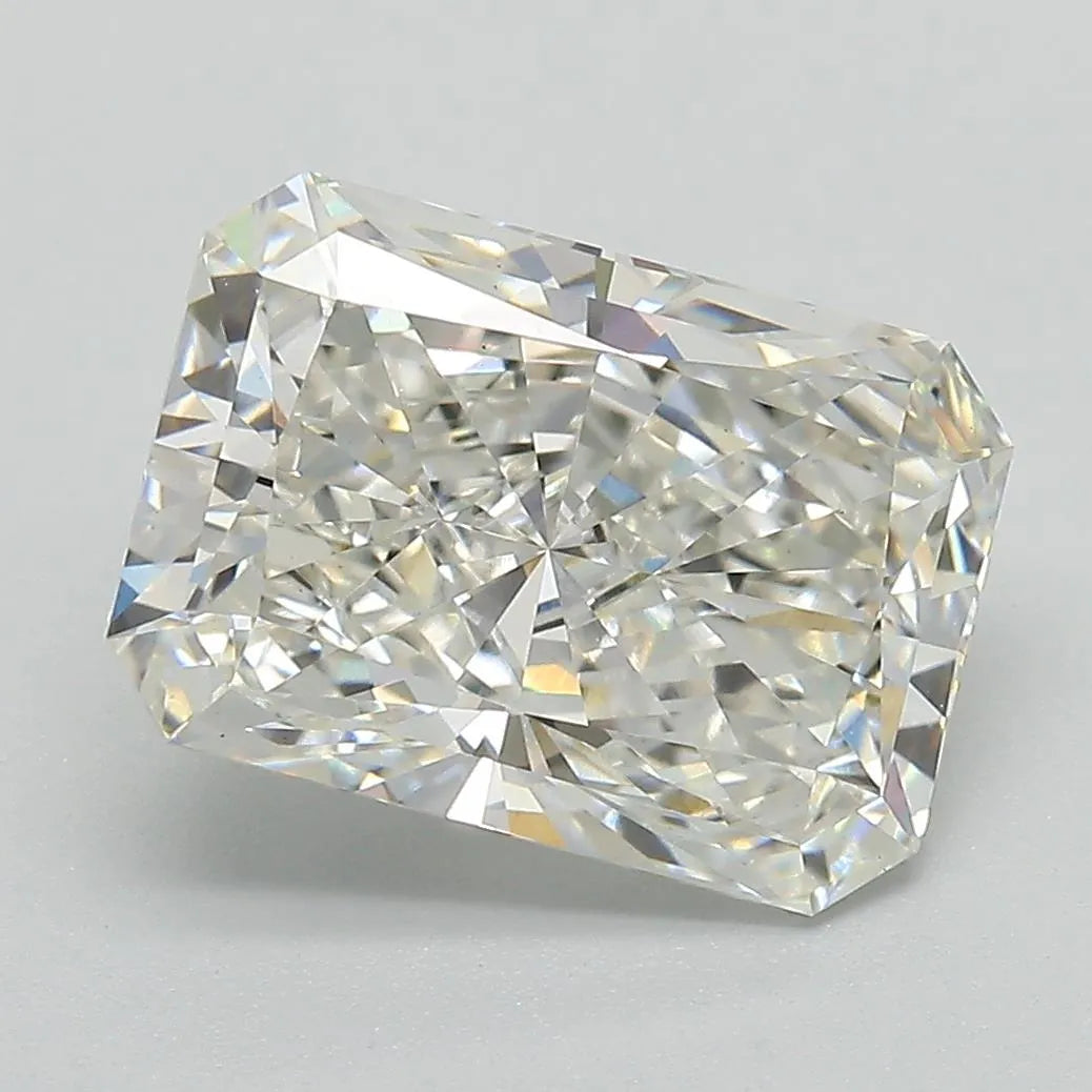4.10ct radiant lab grown diamond (colour g, clarity vs1, igi certified)