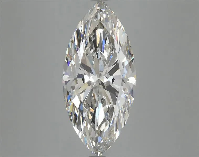 4.11ct marquise lab grown diamond (colour h, clarity vs2, igi certified)