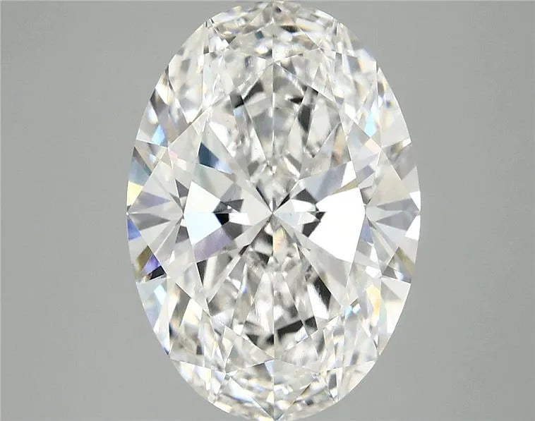 4.80ct oval lab grown diamond (colour f, clarity vs1, igi certified)