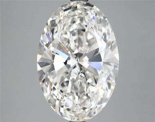 4.84ct Oval Lab Grown Diamond (Colour E, Clarity VS2, IGI Certified)