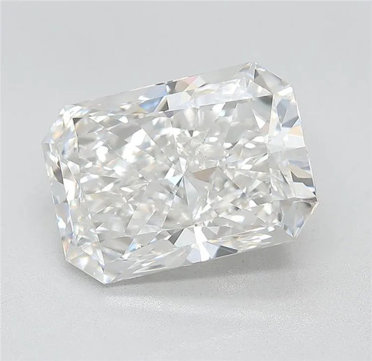 4.95ct Radiant Lab Grown Diamond (Colour G, Clarity VVS2, Cut EX, IGI Certified)