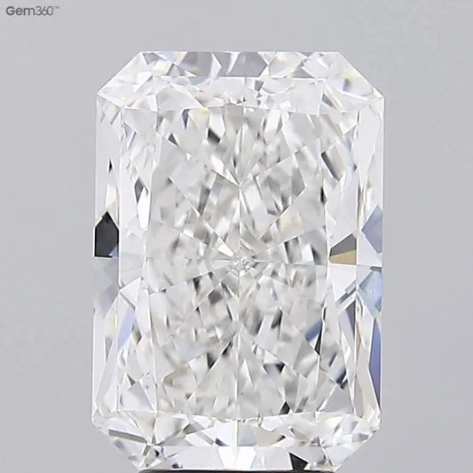 5.00ct Radiant Lab Grown Diamond (Colour G, Clarity VVS2, GIA Certified)