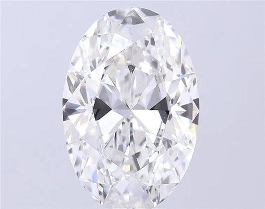 5.01ct Oval Lab Grown Diamond (Colour F, Clarity VS1, IGI Certified)