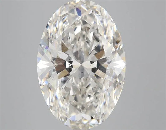 5.01ct Oval Lab Grown Diamond (Colour G, Clarity VS2, IGI Certified)