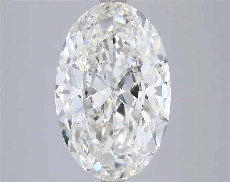 5.01ct oval lab grown diamond (colour g, clarity vs2, igi certified)