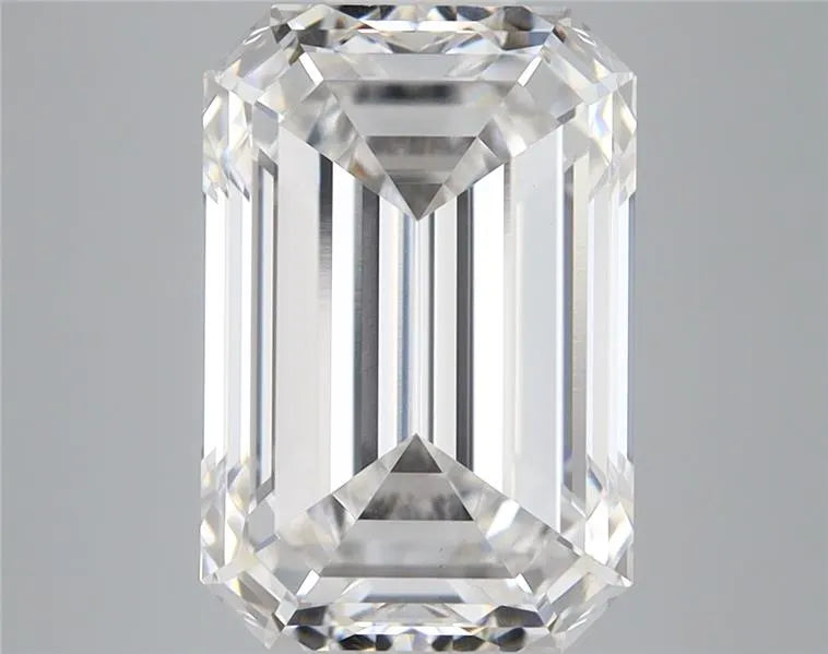 5.02ct emerald lab grown diamond (colour d, clarity vvs2, igi certified)