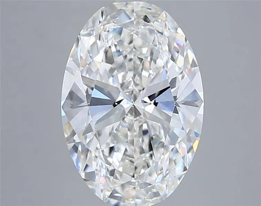 5.02ct Oval Lab Grown Diamond (Colour F, Clarity VS1, IGI Certified)