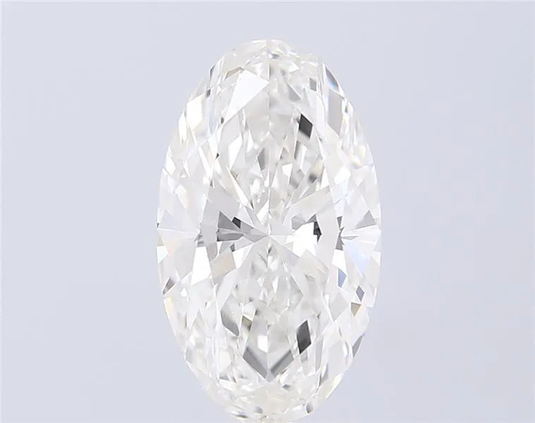 5.02ct oval lab grown diamond (colour g, clarity vs1, igi certified)