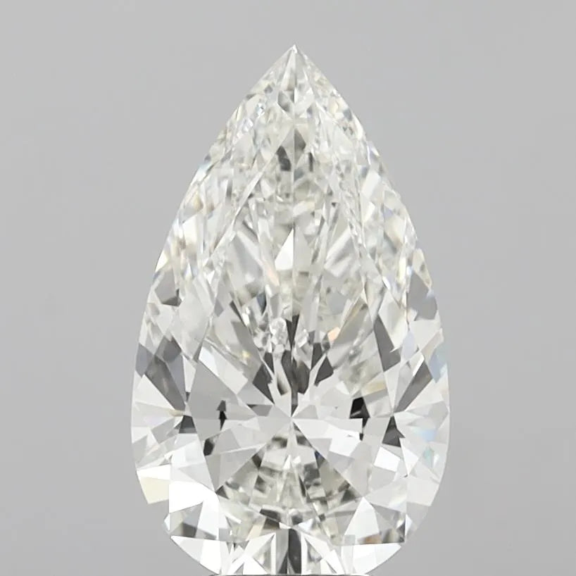 5.02ct Pear Lab Grown Diamond (Colour H, Clarity VVS2, IGI Certified)