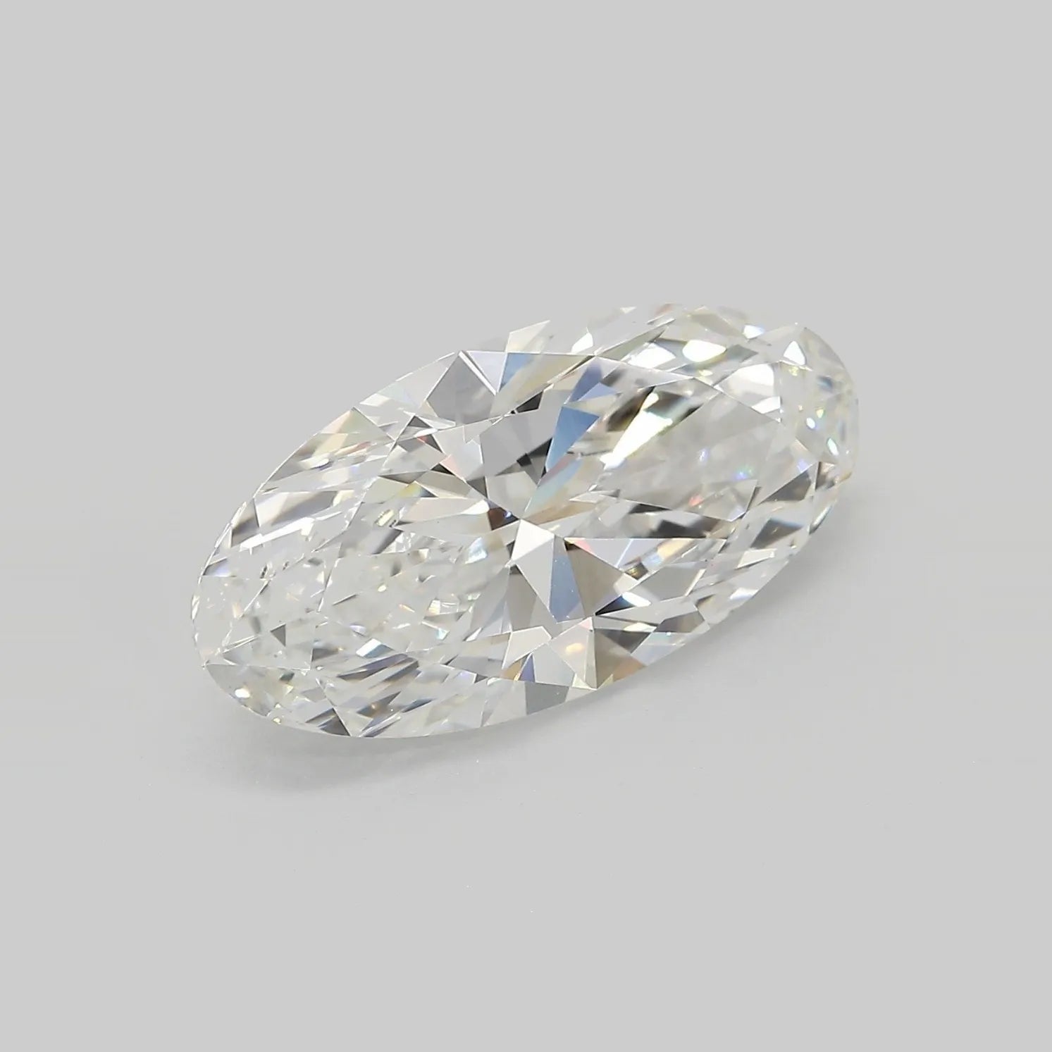 5.03ct Oval Lab Grown Diamond (Colour F, Clarity VVS2, IGI Certified)