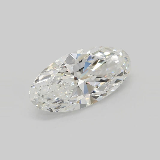 5.03ct Oval Lab Grown Diamond (Colour F, Clarity VVS2, IGI Certified)