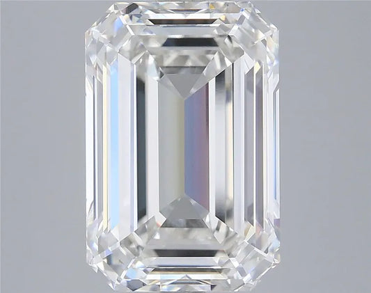 5.06ct Emerald Lab Grown Diamond (Colour F, Clarity VVS1, IGI Certified)