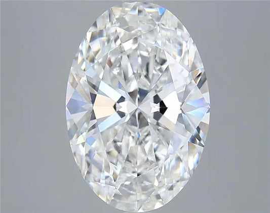 5.07ct Oval Lab Grown Diamond (Colour F, Clarity VVS2, IGI Certified)