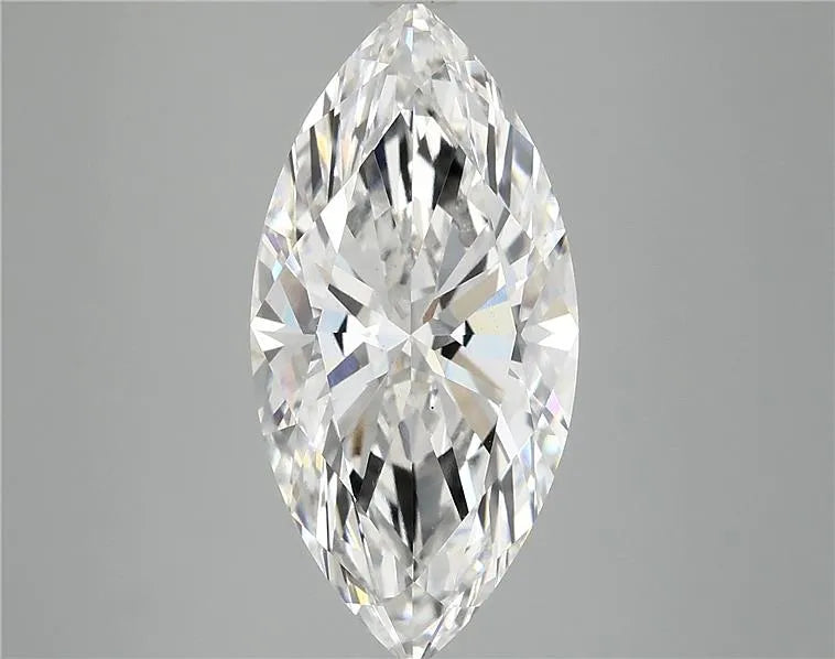 5.08ct marquise lab grown diamond (colour f, clarity vs1, igi certified)