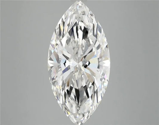 5.08ct Marquise Lab Grown Diamond (Colour F, Clarity VS1, IGI Certified)