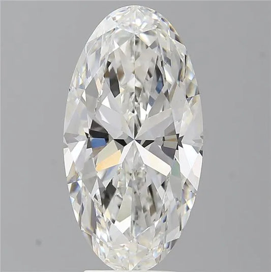 5.08ct Oval Lab Grown Diamond (Colour F, Clarity VS1, IGI Certified)