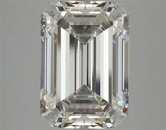5.09ct Emerald Lab Grown Diamond (Colour H, Clarity VS2, IGI Certified)
