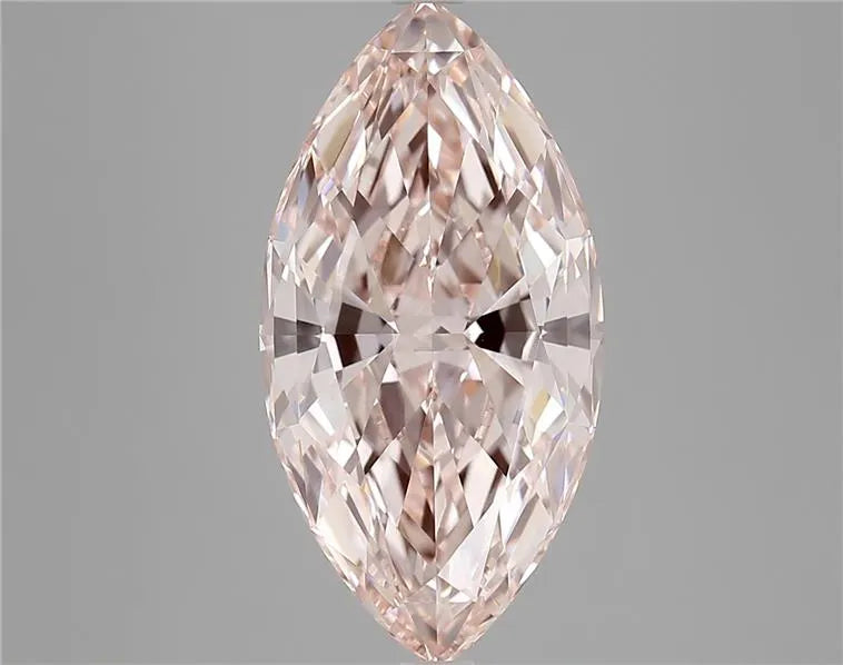 5.09ct Marquise Lab Grown Diamond (Colour Fancy Intense Pink, Clarity VVS1, IGI Certified)