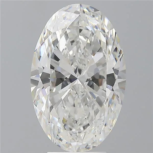 5.09ct Oval Lab Grown Diamond (Colour E, Clarity VS2, IGI Certified)