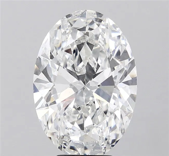 5.10ct oval lab grown diamond (colour e, clarity vs1, igi certified)