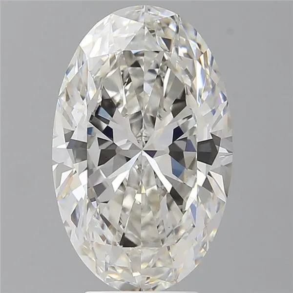 5.10ct Oval Lab Grown Diamond (Colour G, Clarity VVS2, IGI Certified)