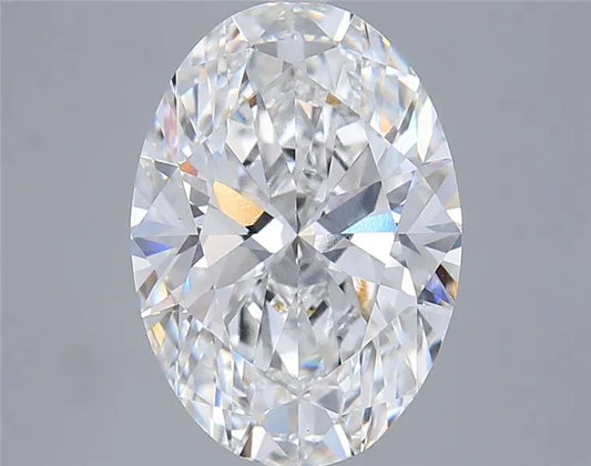 5.12ct Oval Lab Grown Diamond (Colour E, Clarity VS1, IGI Certified)