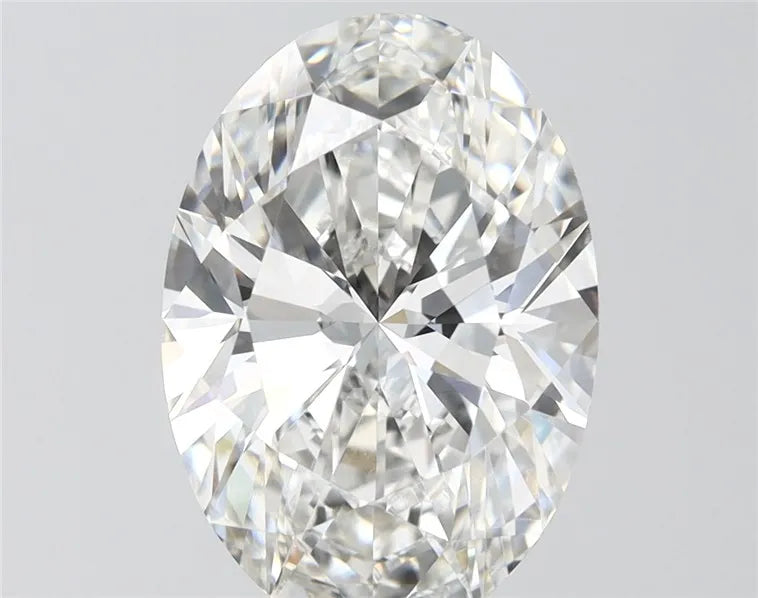 5.28ct oval lab grown diamond (colour f, clarity vvs2, igi certified)