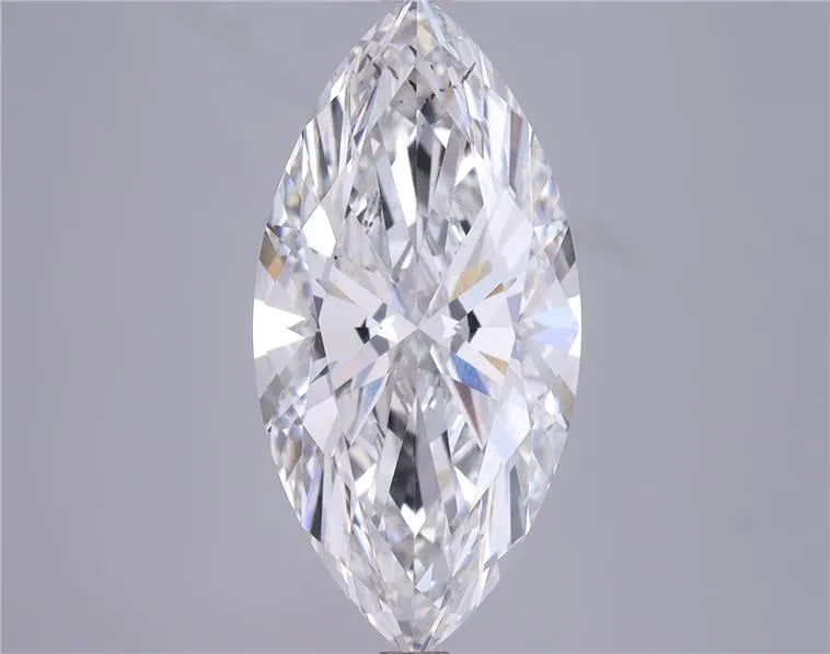 5.32ct marquise lab grown diamond (colour f, clarity vs2, igi certified)