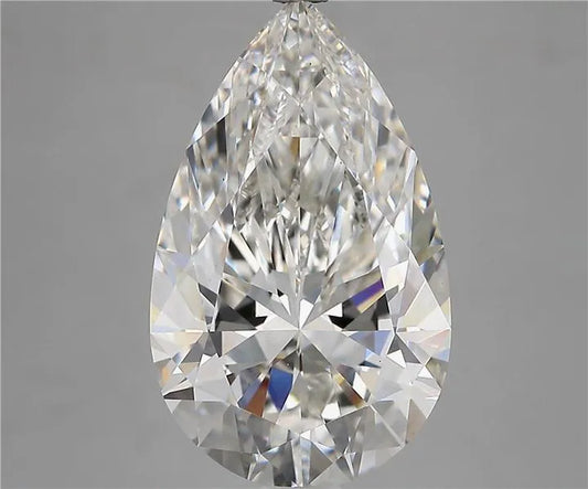 5.44ct Pear Lab Grown Diamond (Colour F, Clarity VS1, IGI Certified)