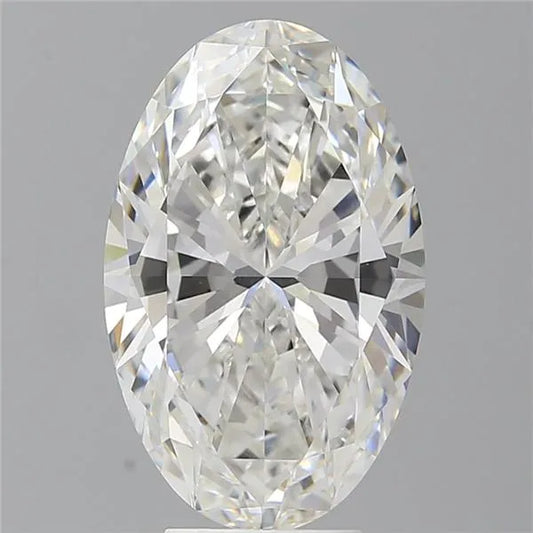 5.52ct Oval Lab Grown Diamond (Colour G, Clarity VVS2, IGI Certified)