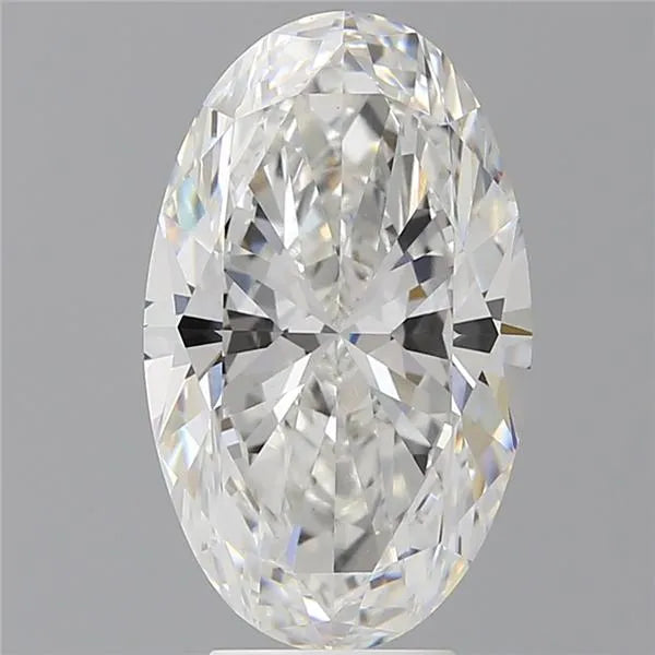 5.54ct oval lab grown diamond (colour e, clarity vs1, igi certified)
