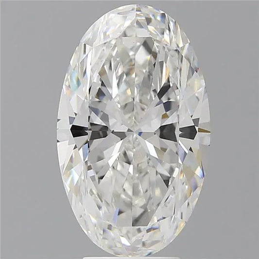 5.54ct Oval Lab Grown Diamond (Colour E, Clarity VS1, IGI Certified)
