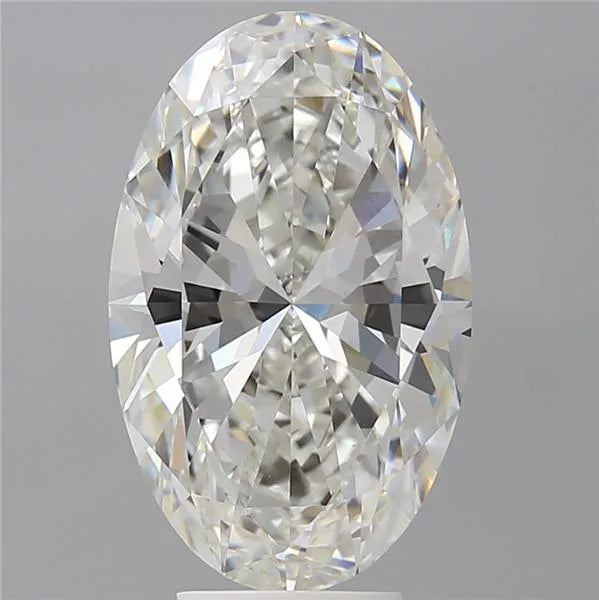 5.54ct Oval Lab Grown Diamond (Colour G, Clarity VVS2, IGI Certified)