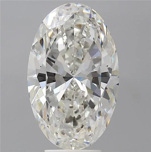 5.54ct Oval Lab Grown Diamond (Colour G, Clarity VVS2, IGI Certified)