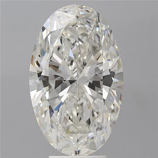 5.59ct Oval Lab Grown Diamond (Colour F, Clarity VVS2, IGI Certified)