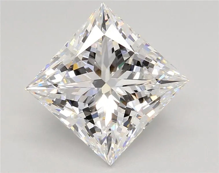 5.60ct princess lab grown diamond (colour e, clarity vvs2, igi certified)