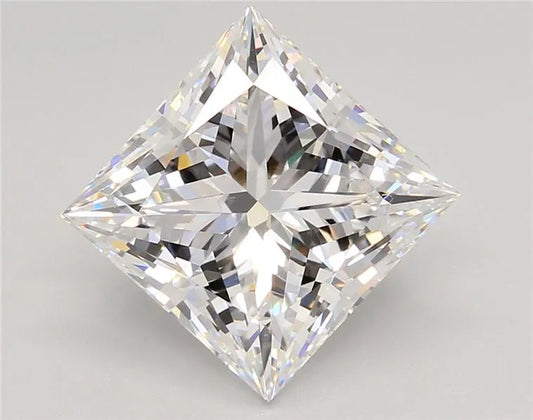 5.60ct Princess Lab Grown Diamond (Colour E, Clarity VVS2, IGI Certified)